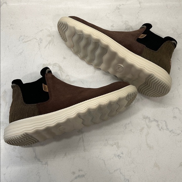 HEY DUDE WOMEN'S BRANSON SUEDE BOOT COFFEE SIZE 10 | WOMENS BOOTS | WOMENS - Picture 12 of 16